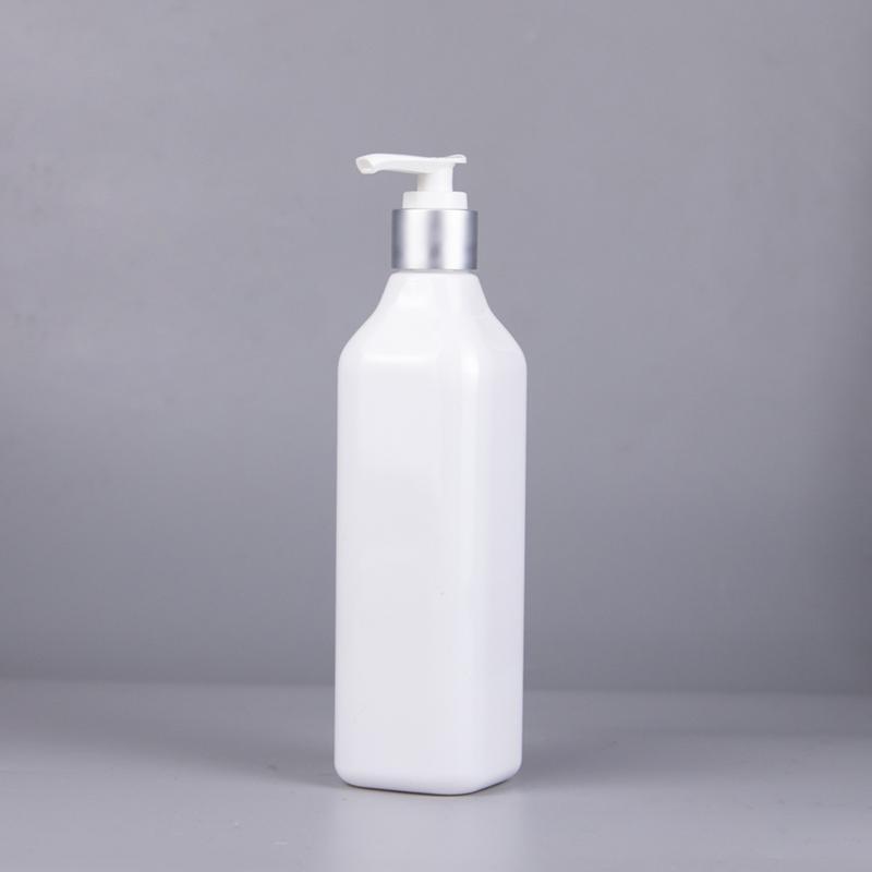 250ml 8oz plastic square shampoo bottles